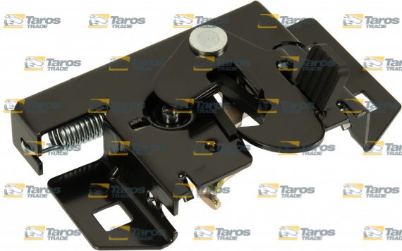 Serrure De Capot Pour Jeep Wrangler TJ 1997-2006 - Paire De 2, Aluminium Et Acier Inox - Noir Mat