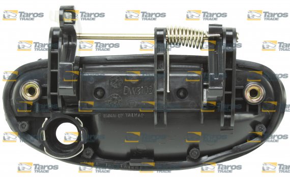 Poignée De Porte Extérieure Gauche Pour Daewoo Lanos Berline/Hayon/Liftback (1997-2008) - Marque Taros Trade, Noir